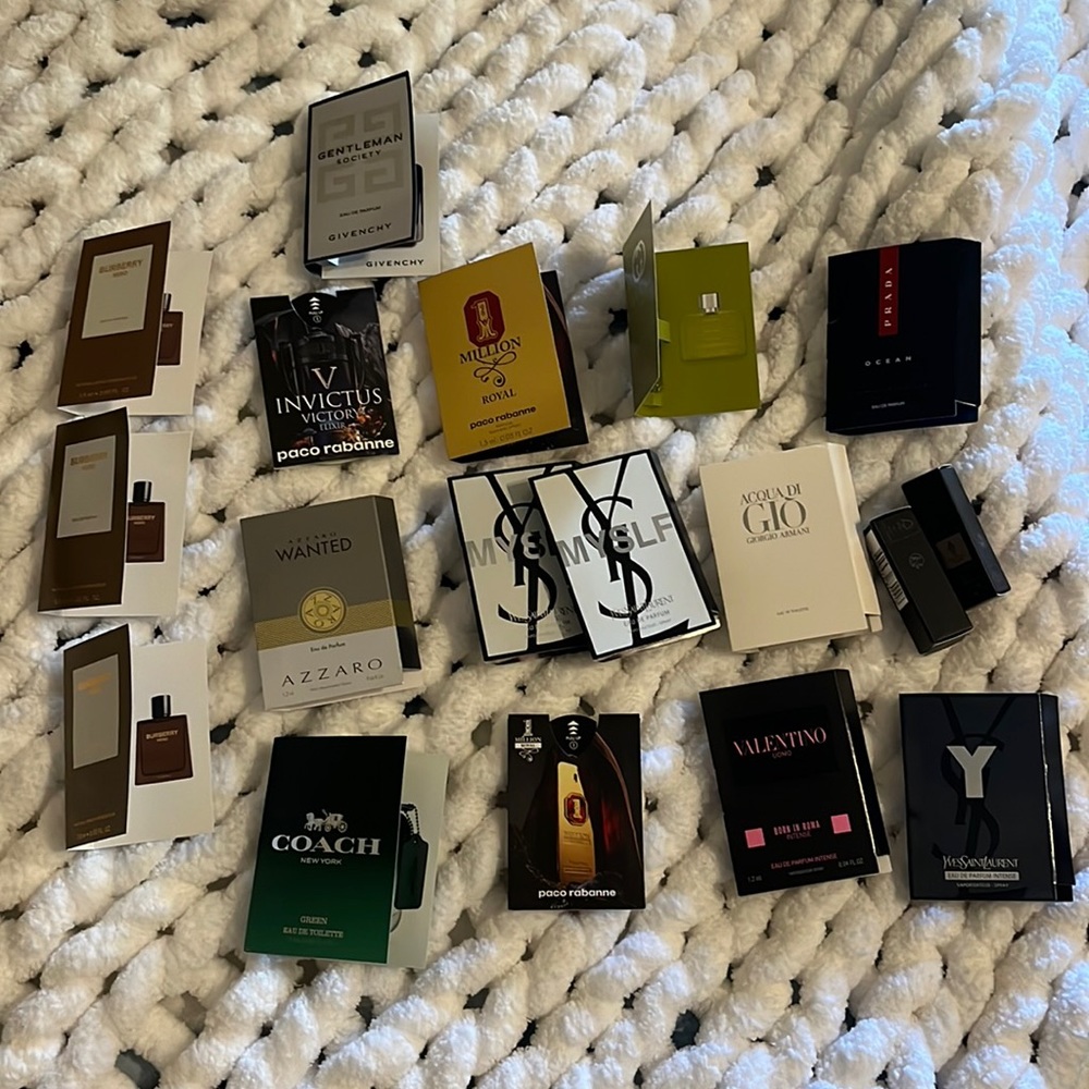 Men Cologne Sampler (18 total)